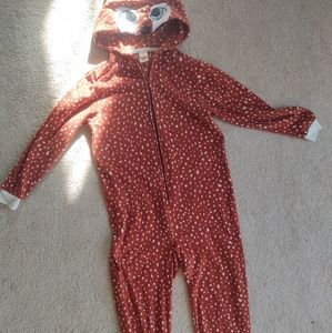 Cat & Jack Kids One piece onesie holiday reindeer